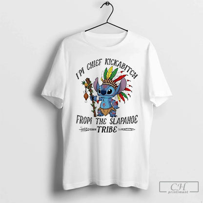 Premium Stitch Im Chief Kickabitch Im From Slapahoe Tribe Tank Top