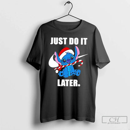Premium Stitch Just Do It Later Long Sleeve Vintage Merch