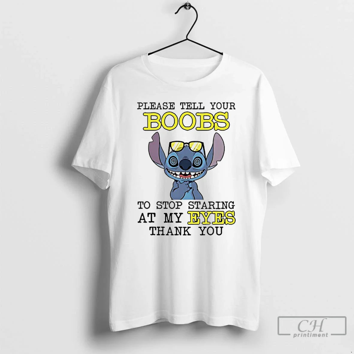 Stitch Please Tell Your Boobs To Stop Staring My Eyes Thank You