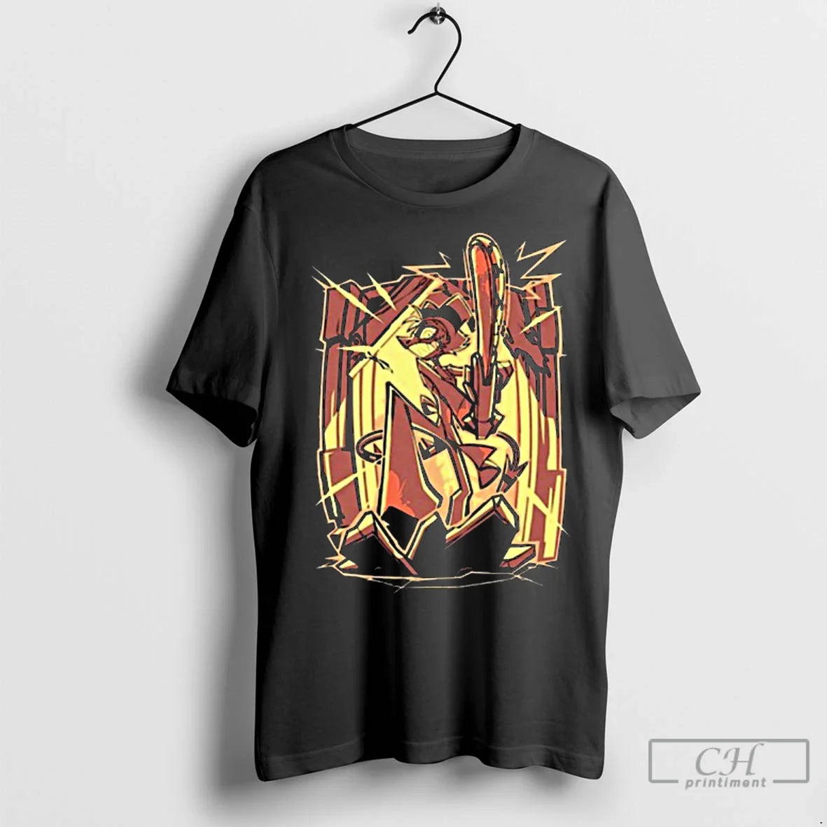 Premium Striker Halloween Shark Robot Helluva Boss 2025 Tank Top