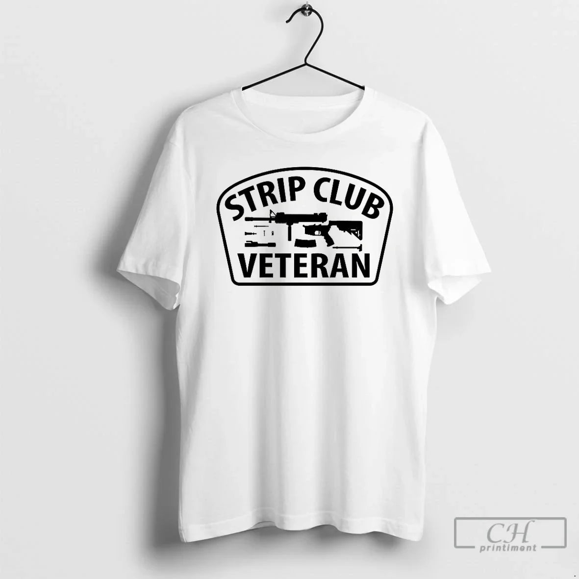 Premium Strip Club Veteran Logo T Shirts Hoodie Modern Style