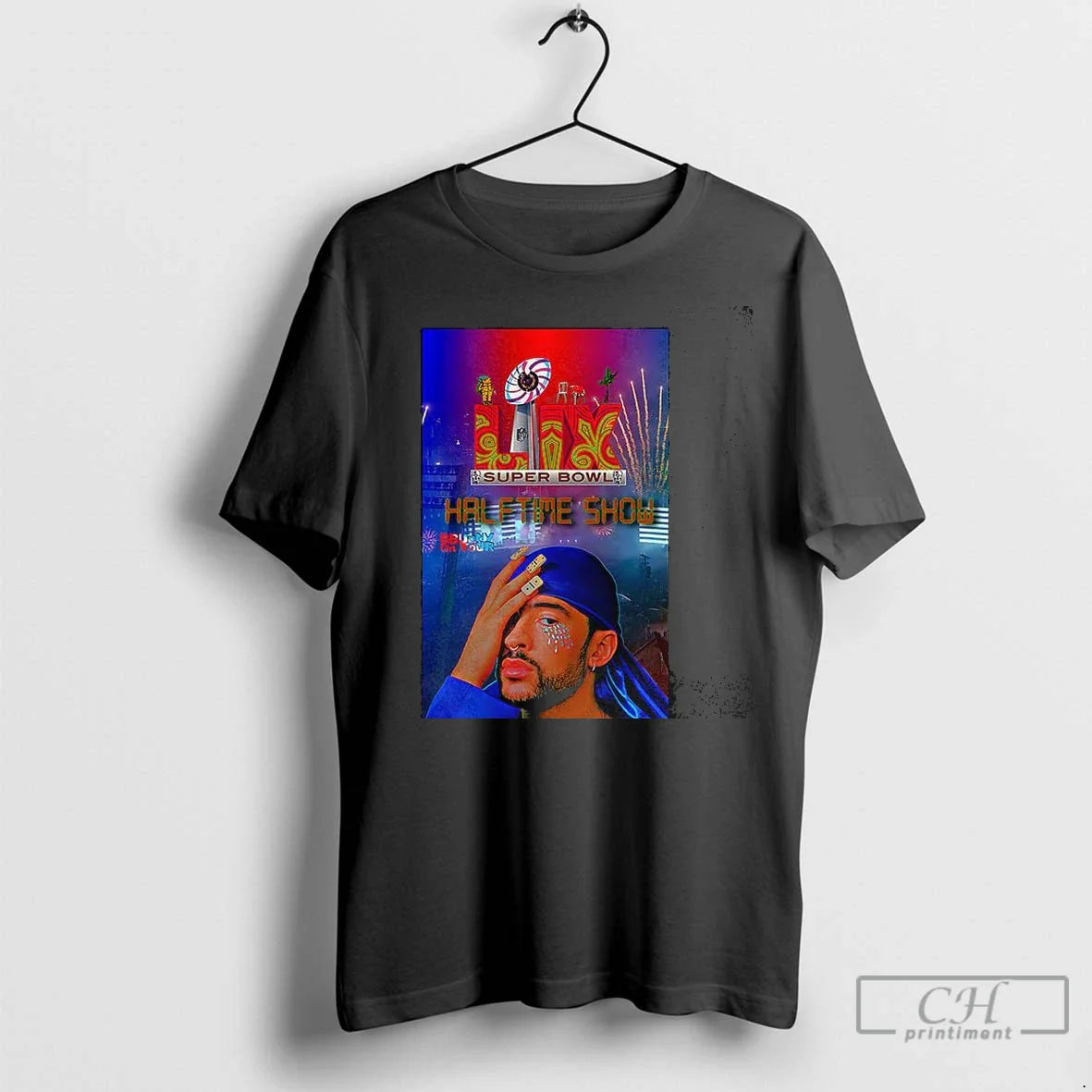 Premium Super Bowl Halftime Show 2026 Bad Bunny Tee Vintage Apparel