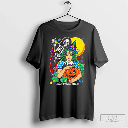 Premium Sweet Peach Parfait Halloween T Shirts Sweatshirt Classic Art