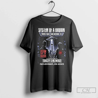 Premium System Brown San Antonio Tx November 26 2025 T Shirts
