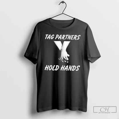 Premium Tag Partners Hold Hands Tank Top Premium Collection