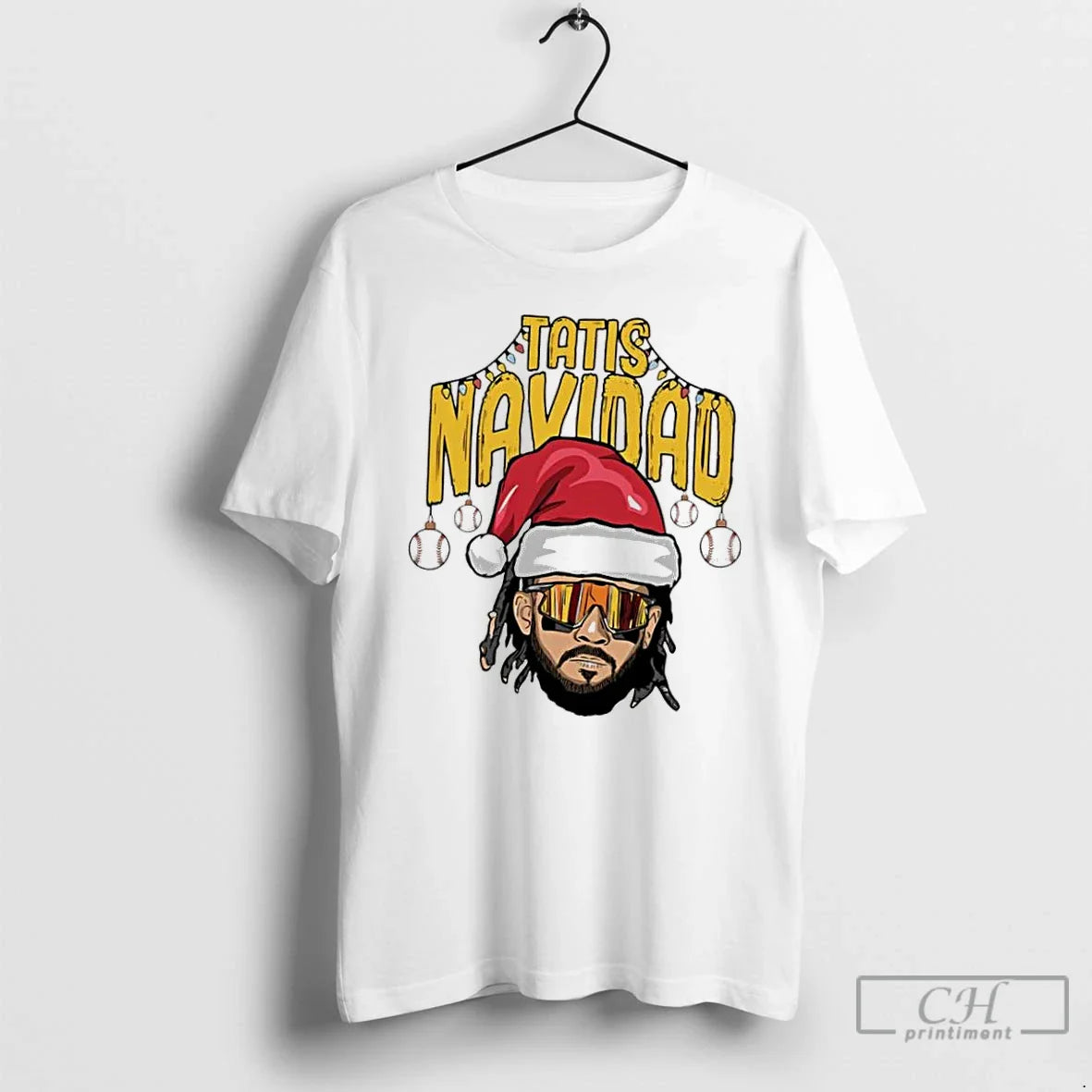 Premium Tatis Navidad Fernando Tatis Jr San Diego Padres Tee Retro