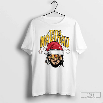 Premium Tatis Navidad Fernando Tatis Jr San Diego Padres Tee Retro