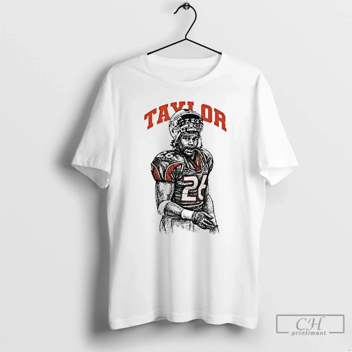 Premium Taylor Miami Hurricanes St26 Legend Sketch TShirt Unique Style