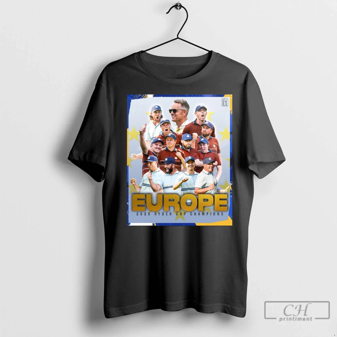 Premium Team Europe Defeated Team Usa 2025 Ryder Cup Champions Tee