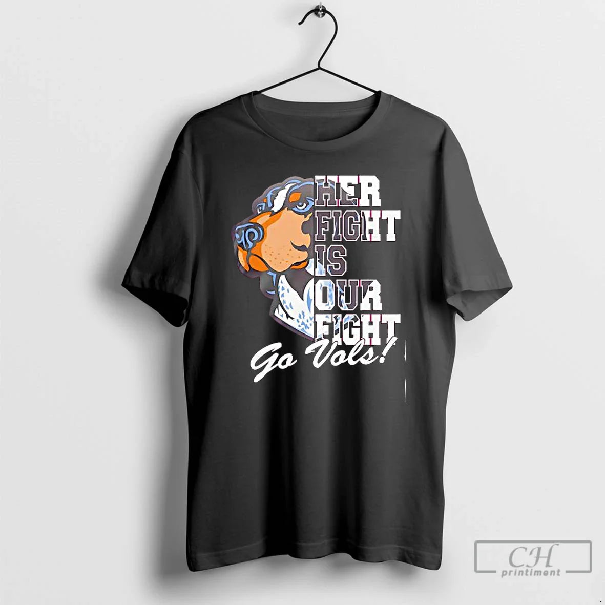 Premium Tennessee Volunteers Tackle Cancer Her Fight Is Our Fight Go