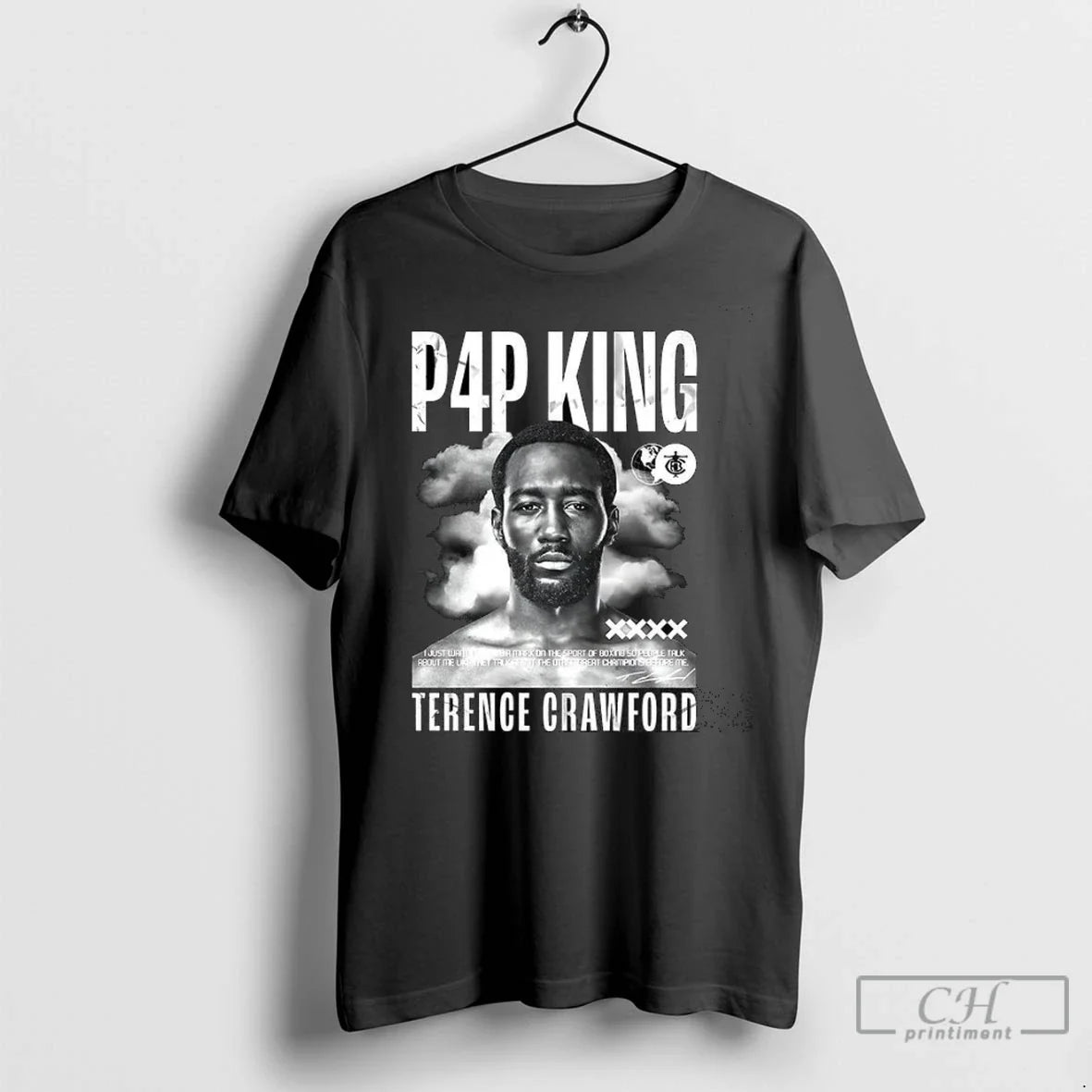 Premium Terence Crawford P4P King I Just Want To Leave Mark Sport
