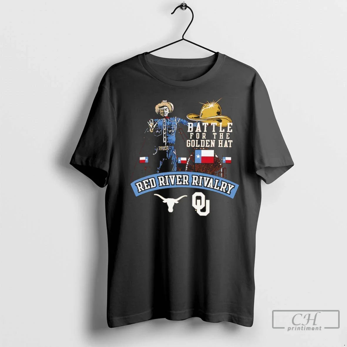 Premium Texas Longhorns Vs Oklahoma Sooners Red River Rivalry Big Tex