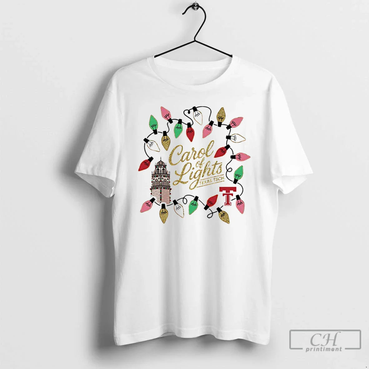 Premium Texas Tech 2025 Carol Lights Shirt Designer Gift