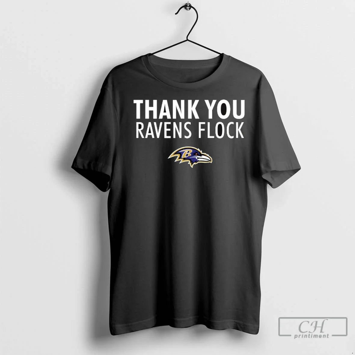 Premium Thank You Ravens Flock Baltimore Ravens Sweatshirt Authentic