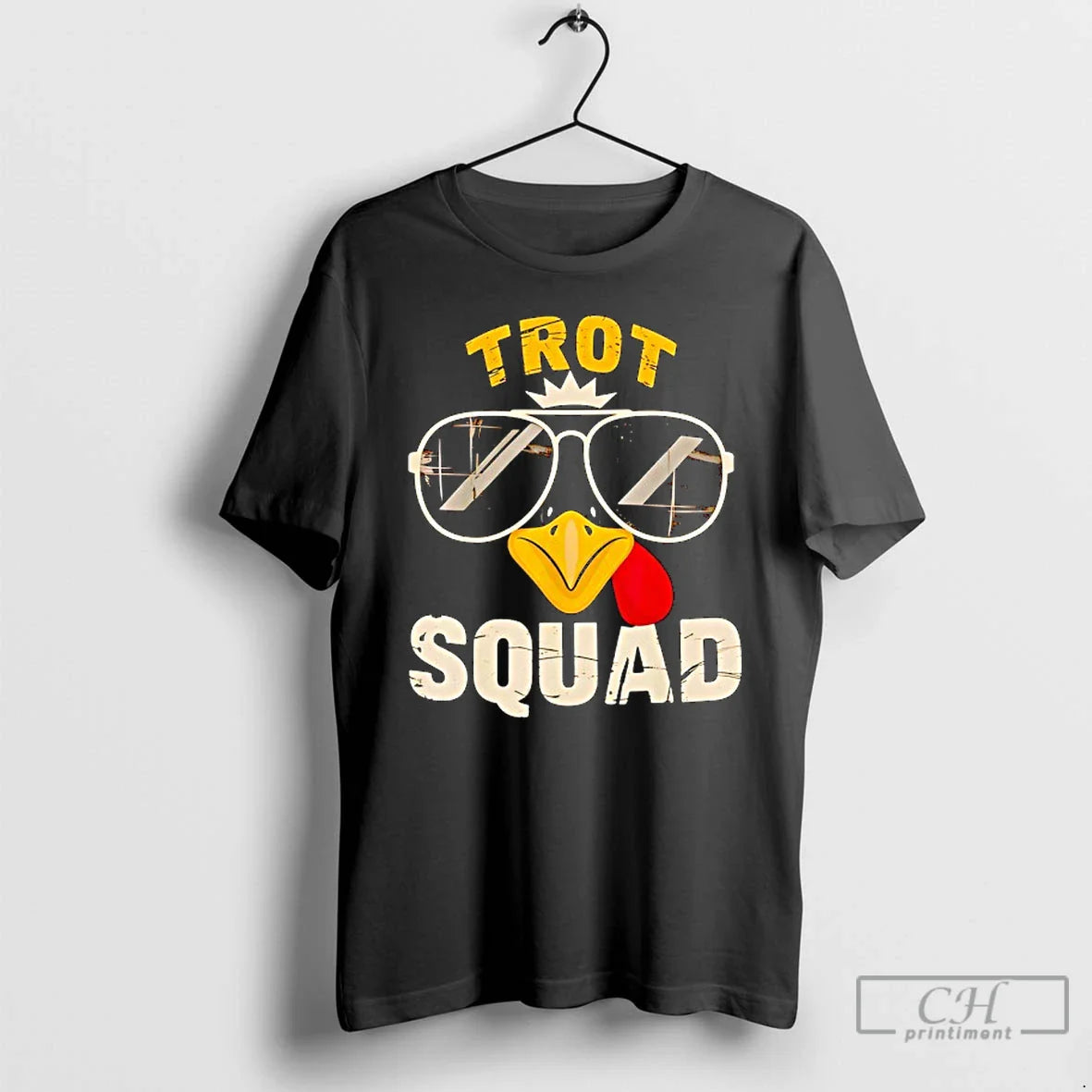 Premium Thanksgiving Turkey Trot Squad Race Sweatshirt Trendy