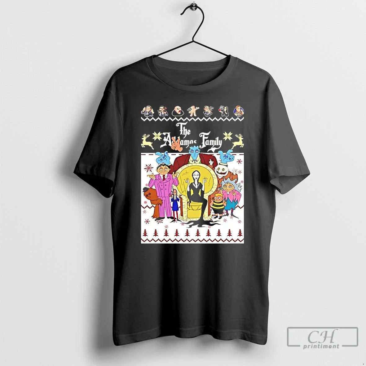 Premium Addams Family TShirt Vintage Apparel