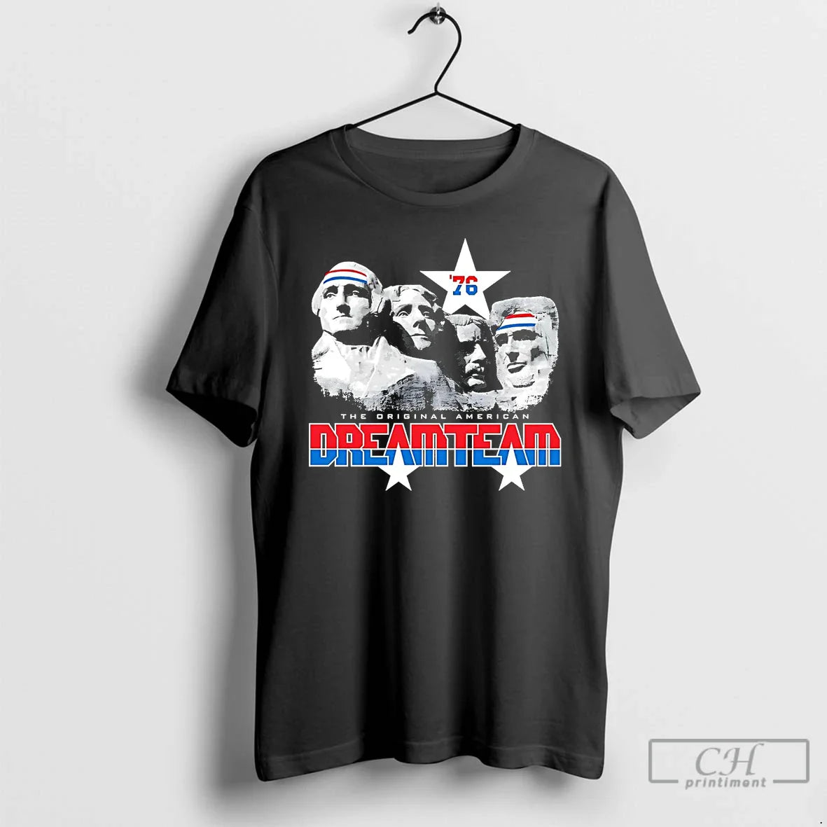 Premium American Dream Team 1776 Mount Rushmore Sweatshirt Trendy Art