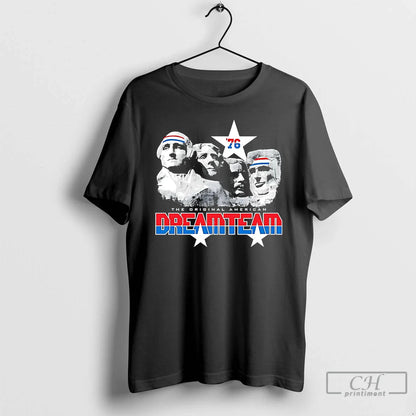 Premium American Dream Team 1776 Mount Rushmore Sweatshirt Trendy Art
