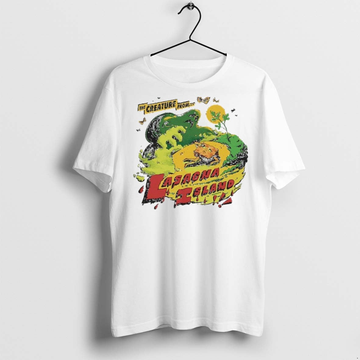 Premium Creature From Lasagna Island Month Oct 2025 T Shirts Hoodie