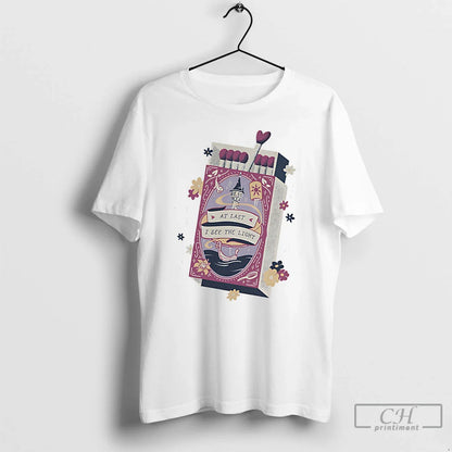 Floating Lantern Matchbox I See Light Shirt Unique Collection