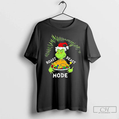 Premium Grinch Roast Beast Mode TShirt Elegant Collection