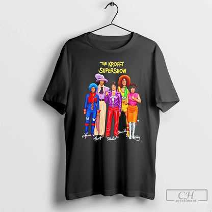 Premium Krofft Supershow 1976 Signatures T Shirts Shirt Trendy Merch