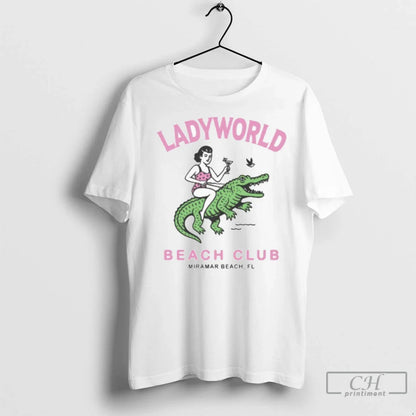 Premium Lady Gang Beach Club Miramar Beach Fl Shirt Designer