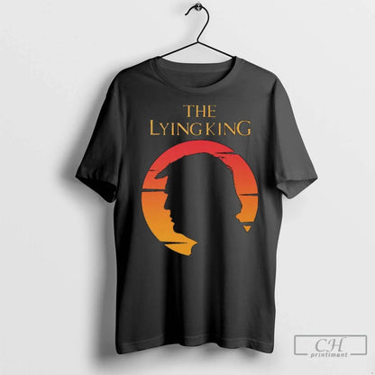 Premium Lying King Anti Trump Long Sleve Sweatshirt Retro Fashion