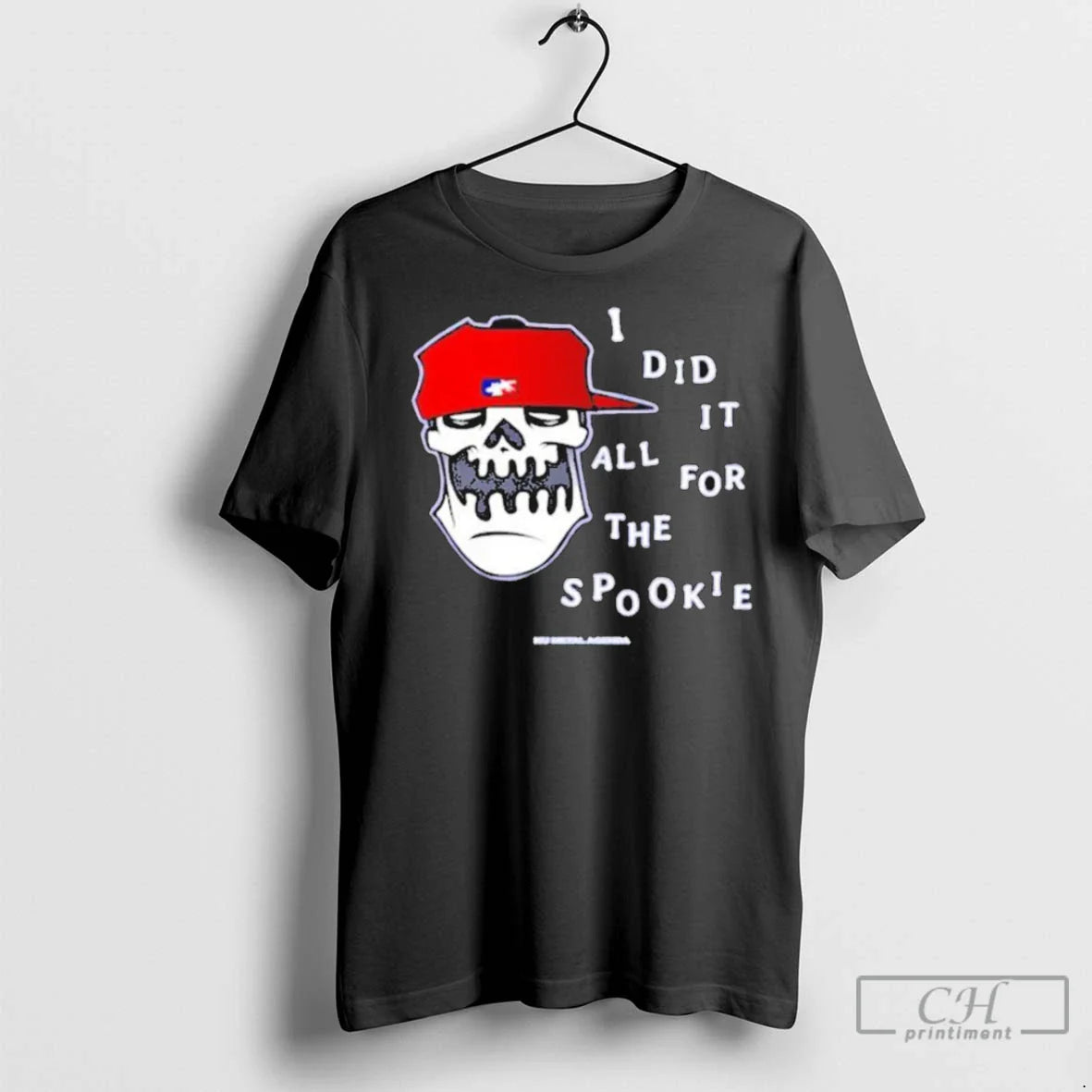 Premium Nu Metal Agenda Did It All Spookie Skull Long Sleeve Modern