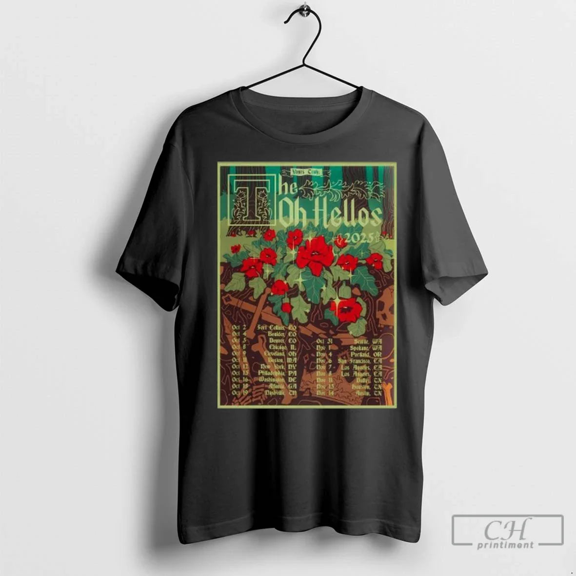 Premium Oh Hellos 2025 Fall Tour Long Sleve TShirt Stylish Style