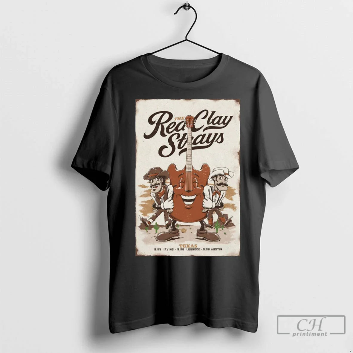Premium Red Clay Strays Texas September 25 28 2025 Event Shirt