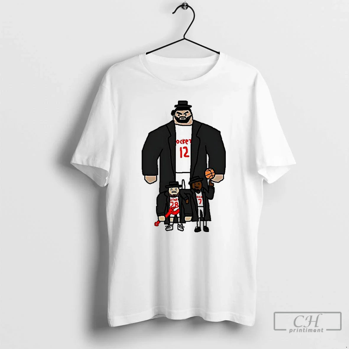 Premium Sen Goon Squad Caricature Hoodie Vintage Art
