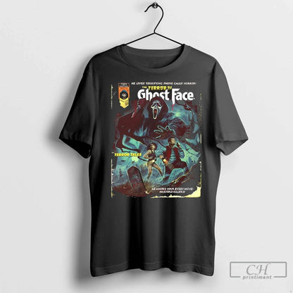 Premium Terror Ghost Face Sweatshirt Vintage Outfit