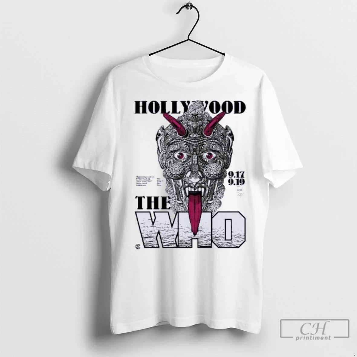 Premium Who Band Los Angeles Ca 2025 Event TShirt Unique Gift