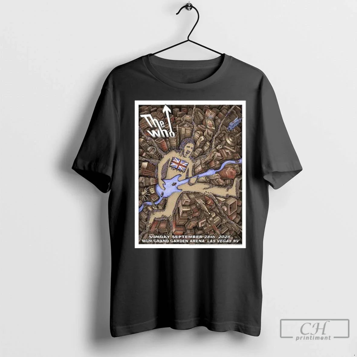 Premium Who Tour Las Vegas Nv 2025 Shirt Vintage Art