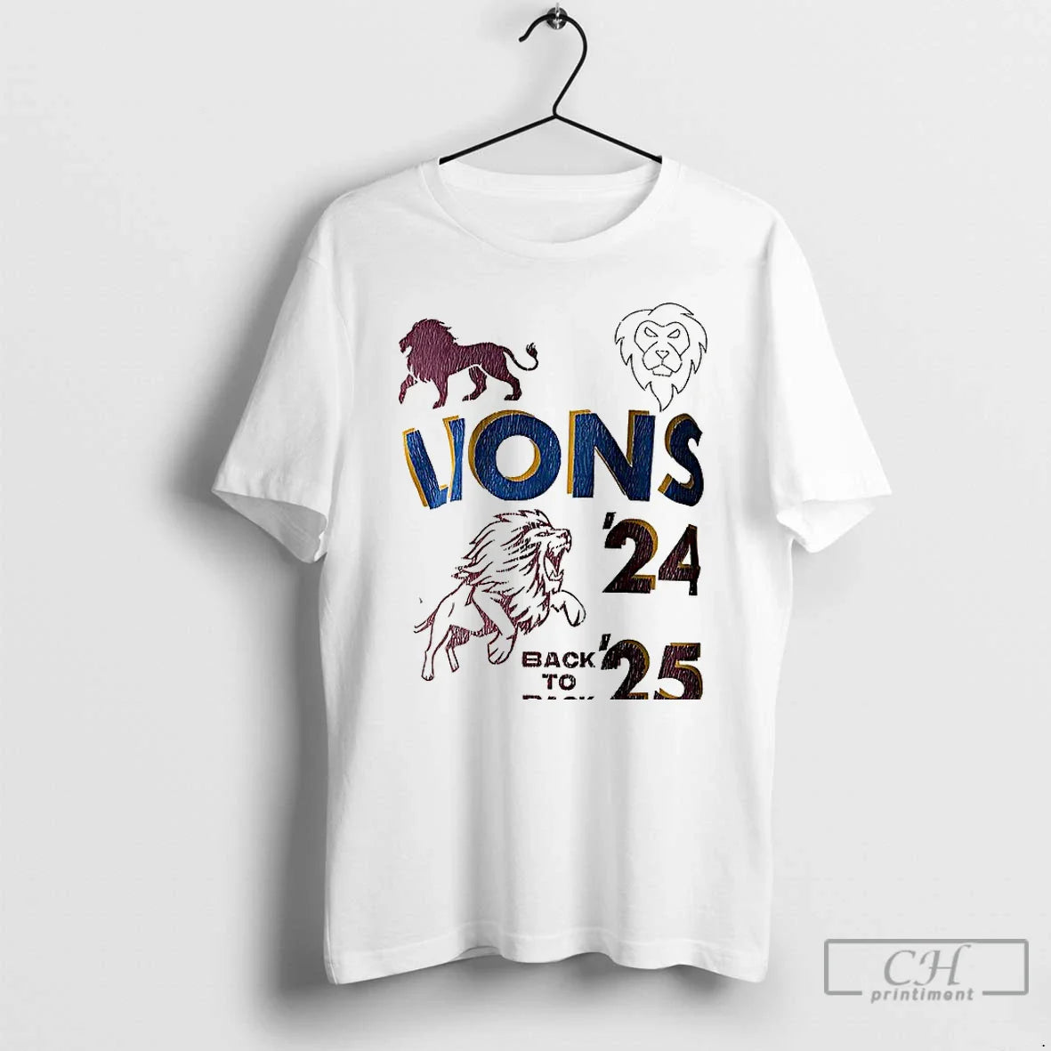 Premium Pride Brisbane Lions Back To Back 2024 2025 T Shirts Shirt