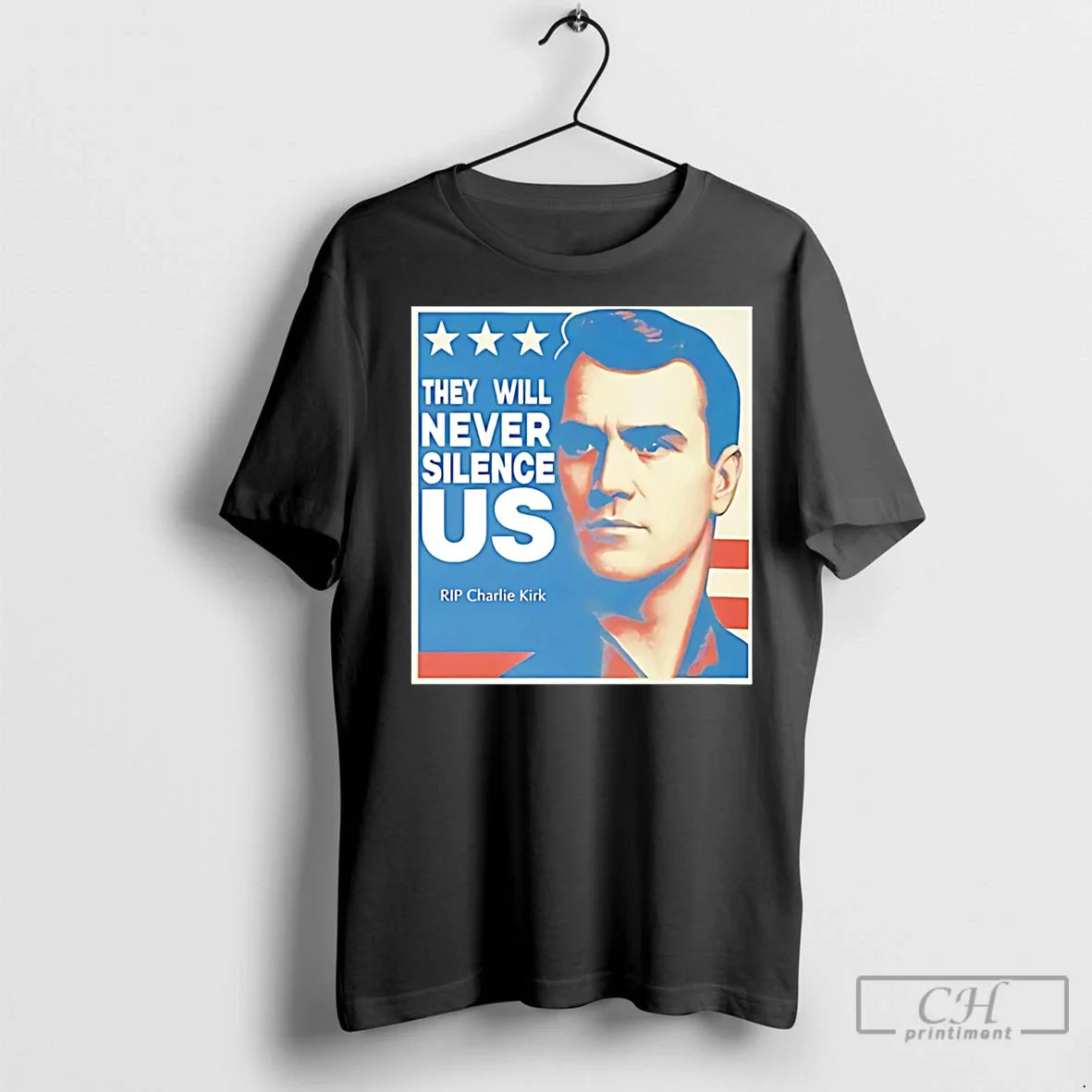 Premium They Will Never Silence Charlie Kirk Shirt Stylish Collection