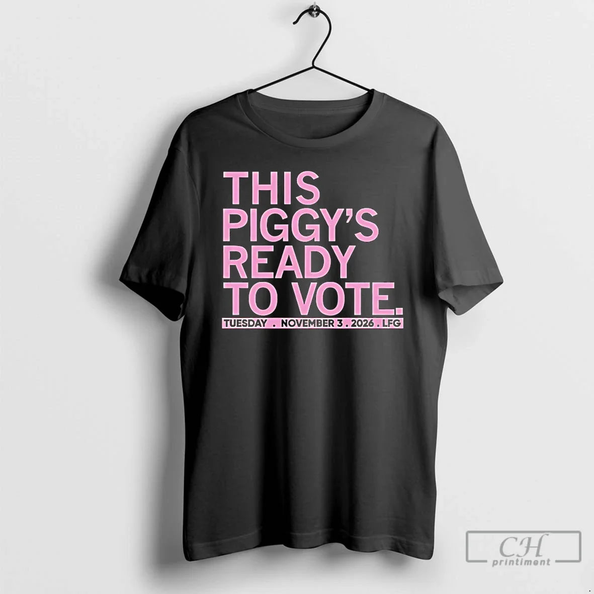 Premium This Piggys Ready To Vote 2026 Tank Top Retro Style