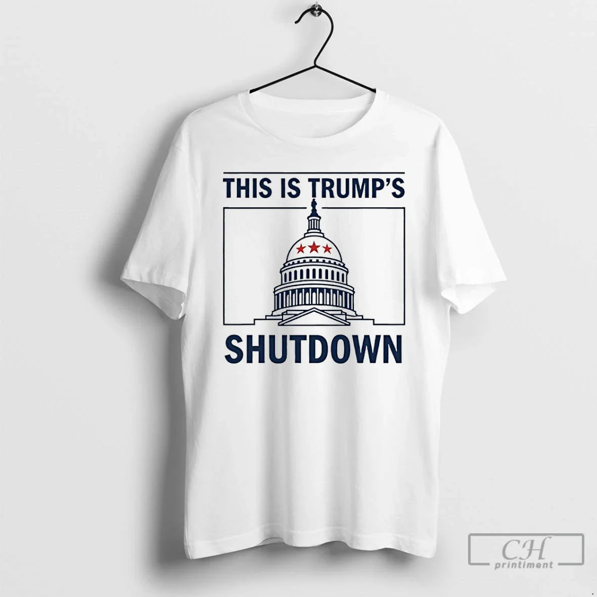 Premium This Is Trump Shutdown White House 2025 T Shirts Hoodie