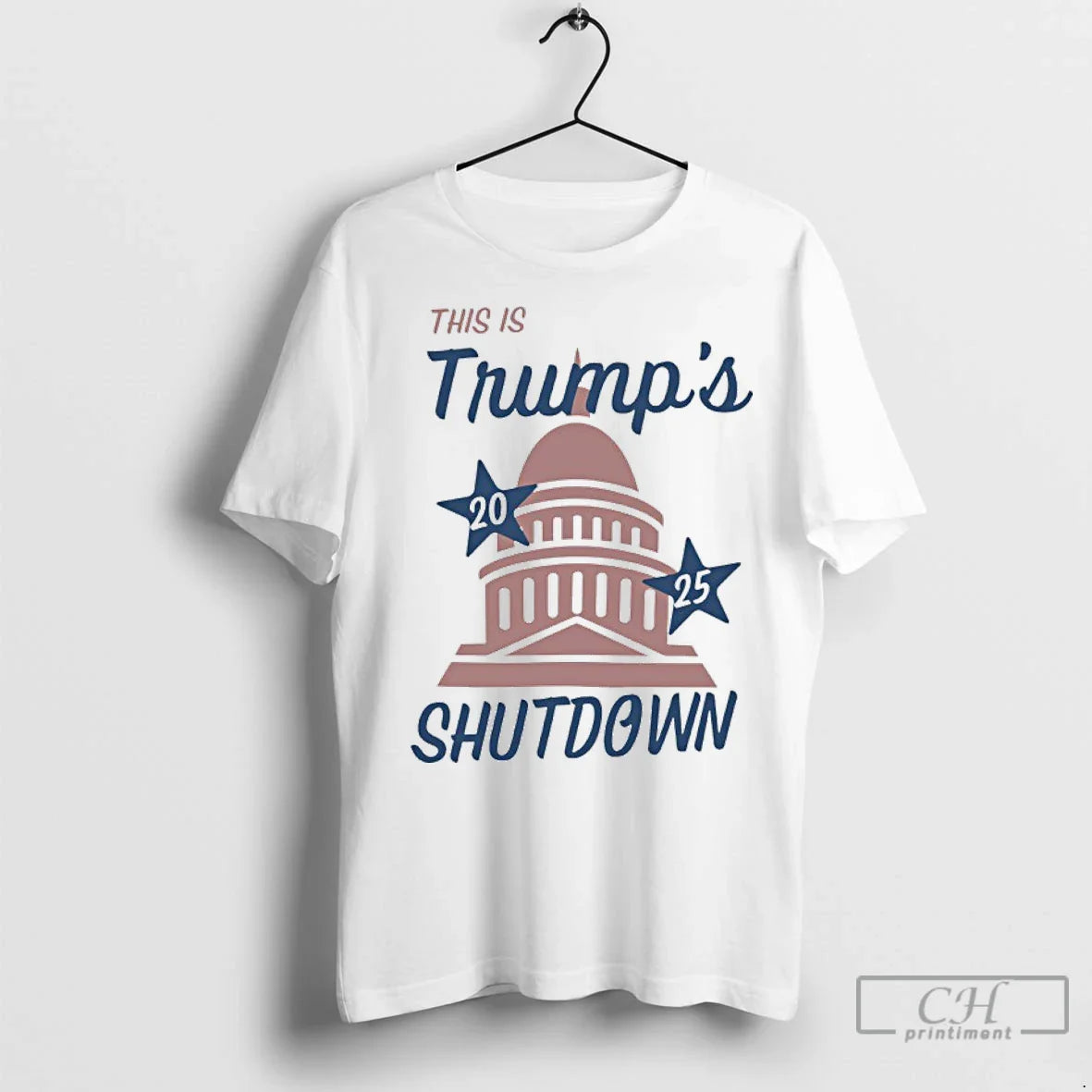 Premium This Is Trumps 2025 Shutdown White House Tank Top Modern