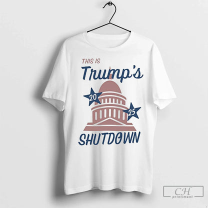 Premium This Is Trumps 2025 Shutdown White House Tank Top Modern