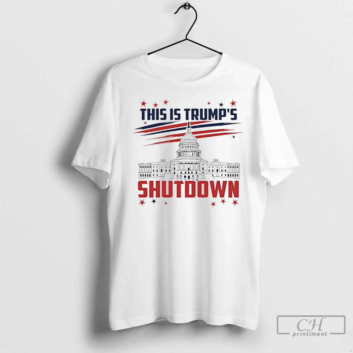 Premium This Is Trumps White House Government Shutdown 2025 Tee
