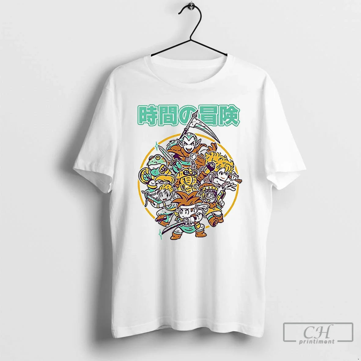 Premium Time Adventure Chrono Trigger Video Game Tee Stylish Art