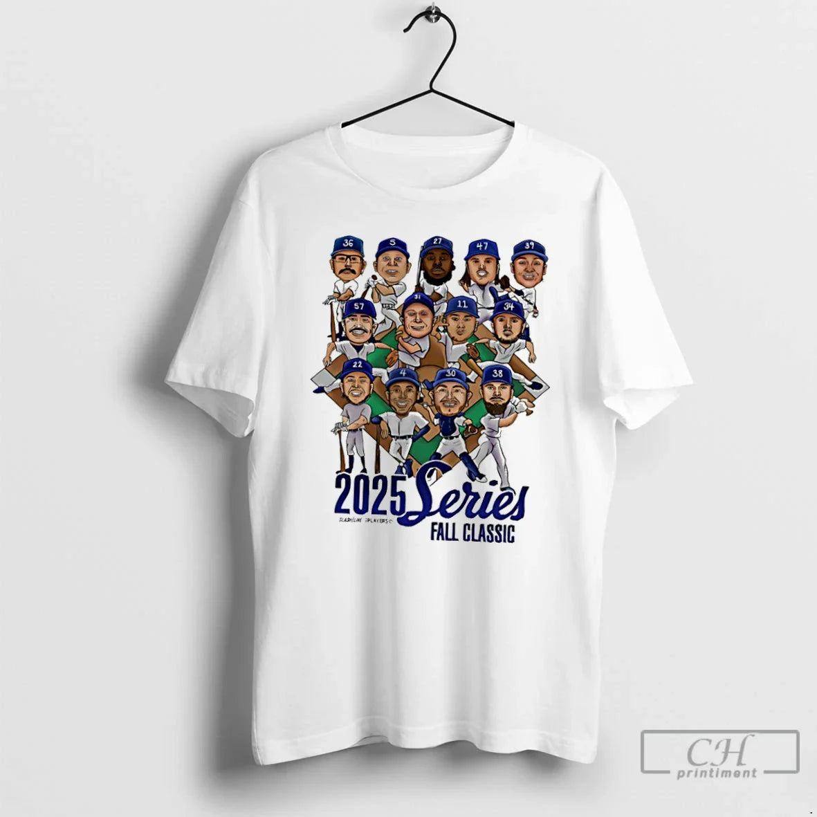 Premium Toronto Blue Jays 2025 World Series Fall Caricature Shirt