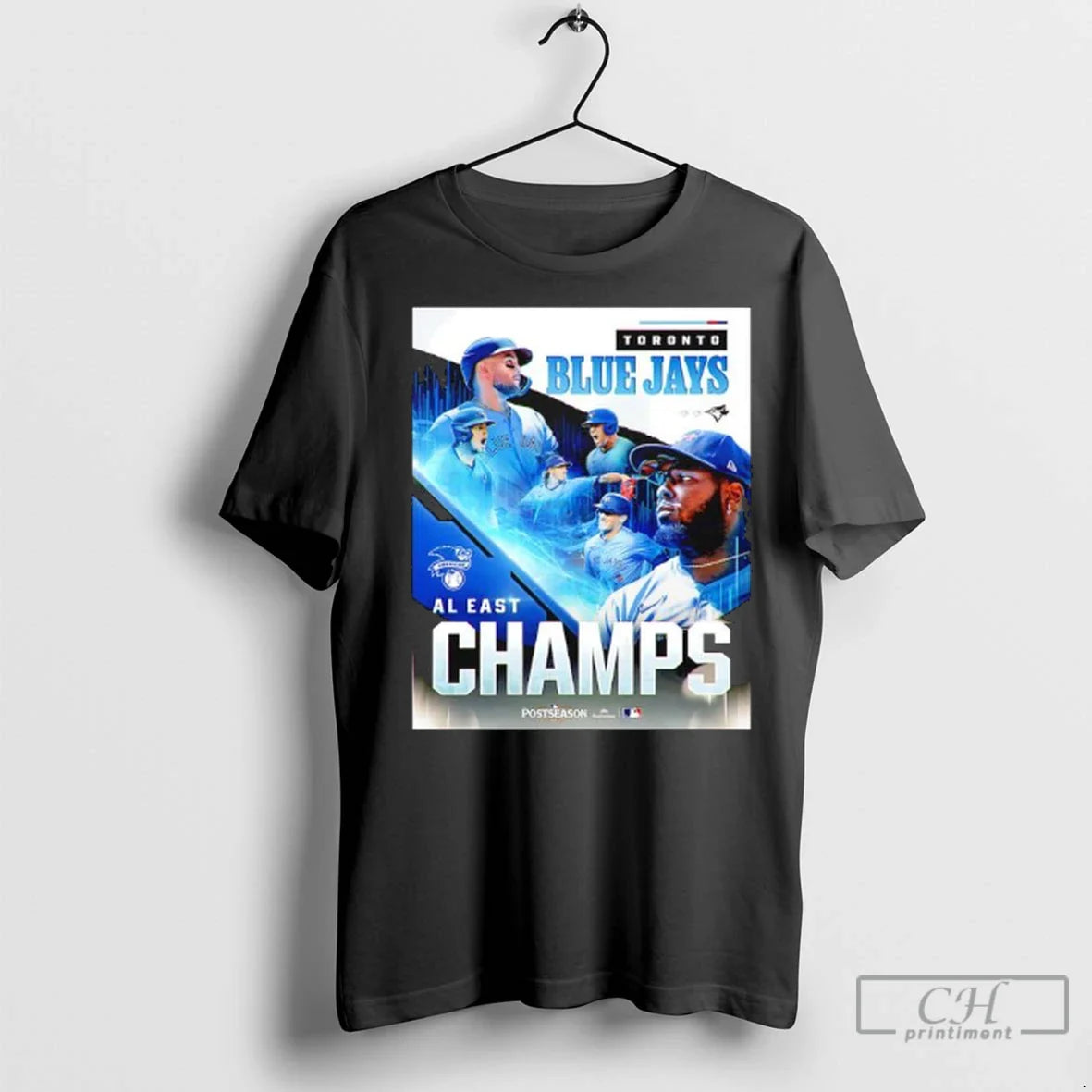 Premium Toronto Blue Jays Al East Champs Players Logo Ladies Shirt