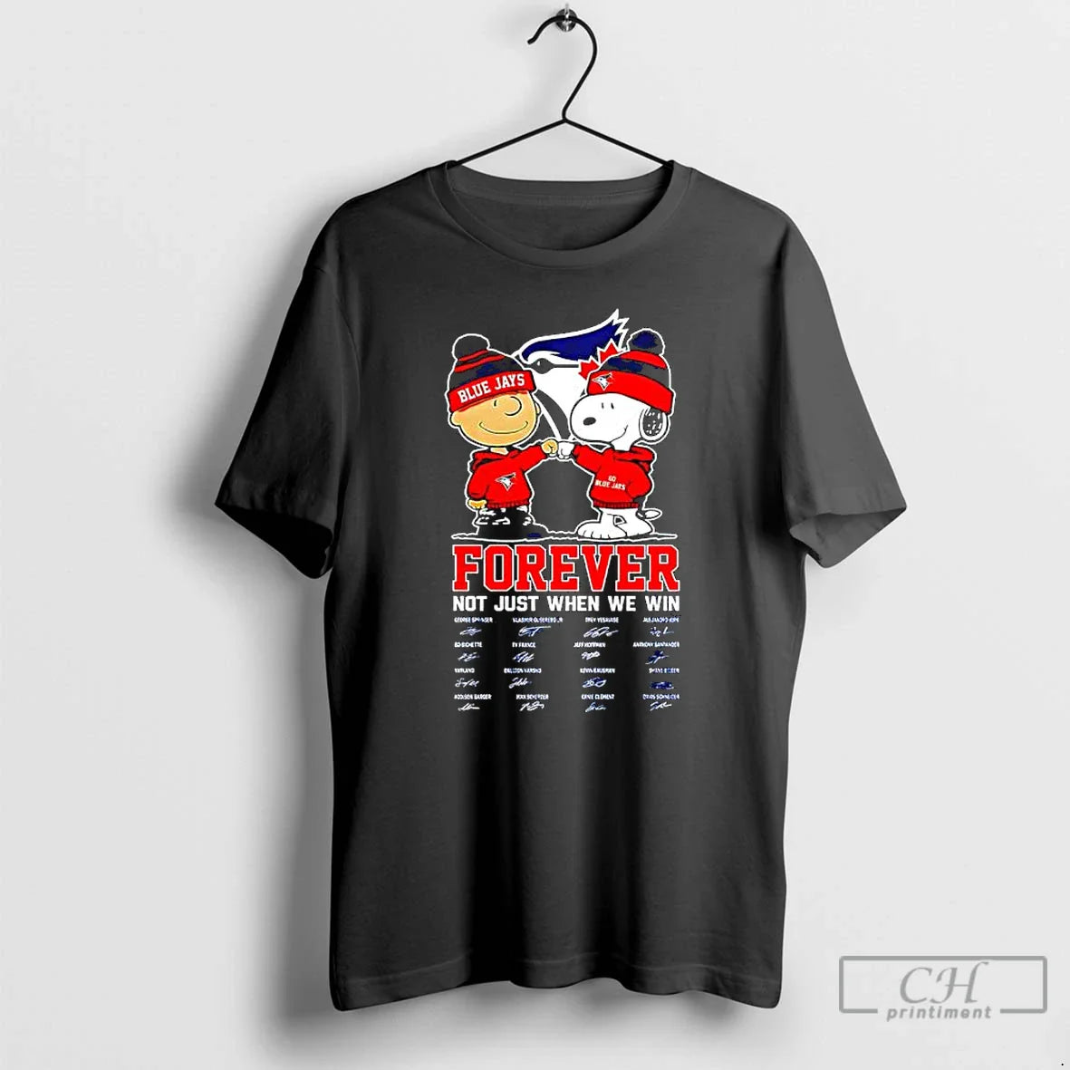 Premium Toronto Blue Jays Forever Not Just When We Win Charlie Brown