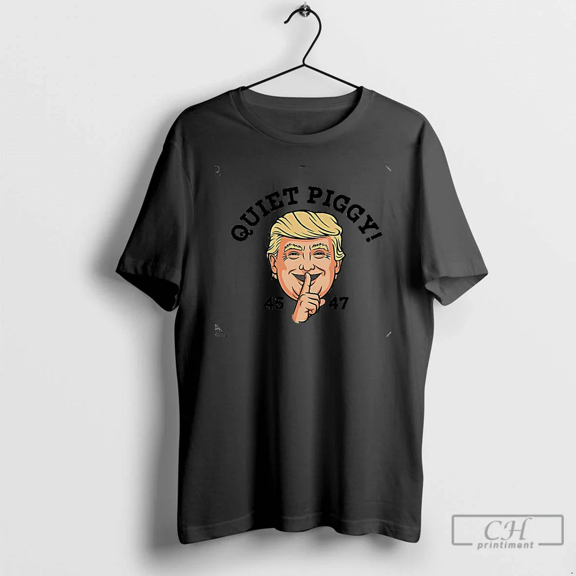 Premium Trump 45 47Th President Quiet Piggy Long Sleeve Vintage Style