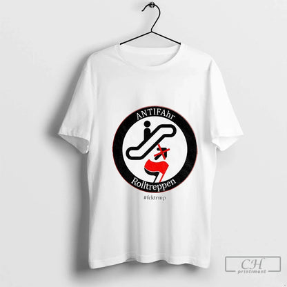 Premium Trump Escalator Antifa Fuck Truump Sweatshirt Vintage Design