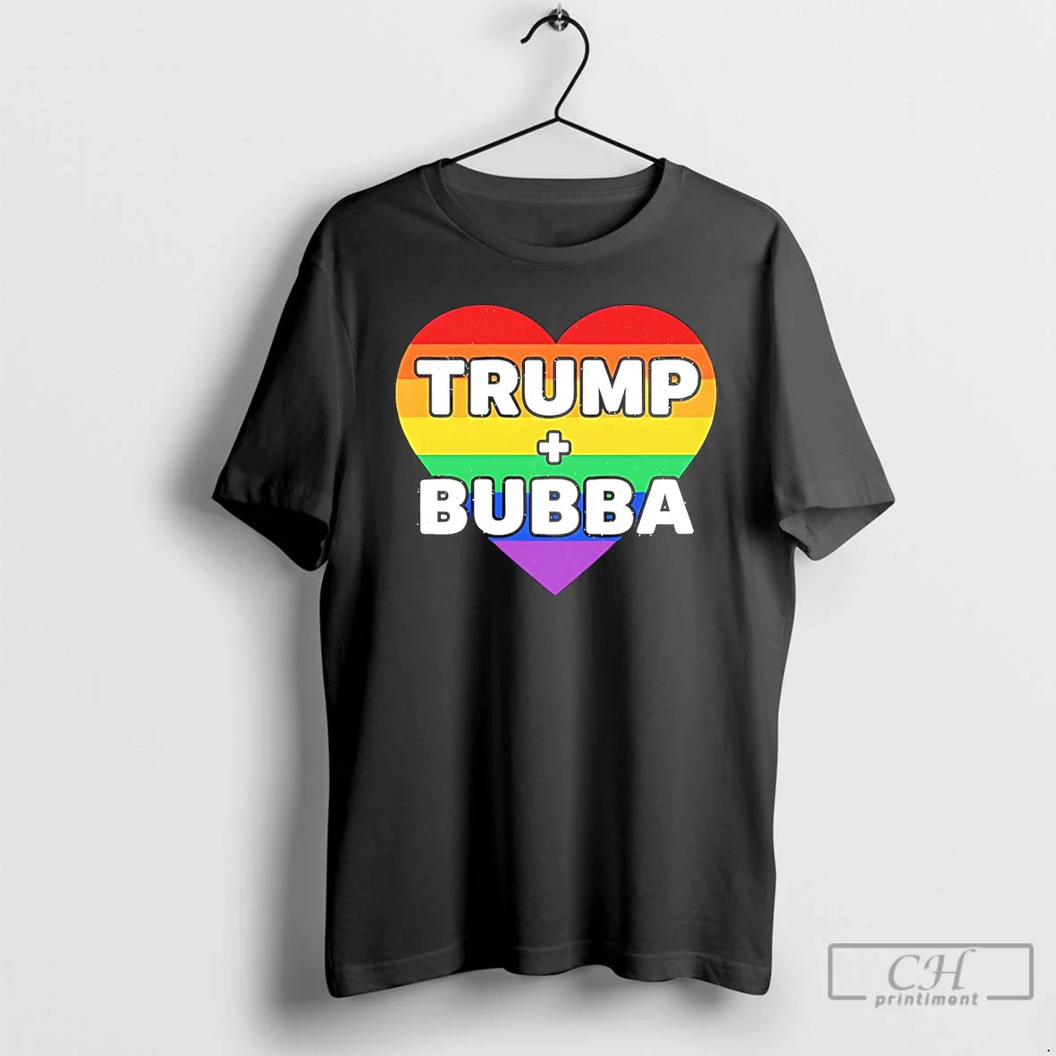 Premium Trump Loves Bubba Clinton Rainbow Long Sleeve Designer Gift