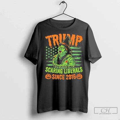 Premium Trump Scaring Liberals Since 2016 Halloween Long Sleeve